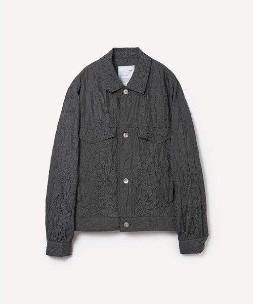 ナイロンジャケット 「YDOT」WRINKLE NYLON TT JACKET メンズの画像