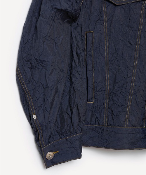 ナイロンジャケット 「YDOT」WRINKLE NYLON TT JACKET メンズの画像