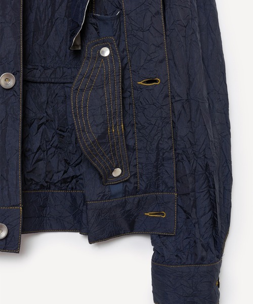 ナイロンジャケット 「YDOT」WRINKLE NYLON TT JACKET メンズの画像