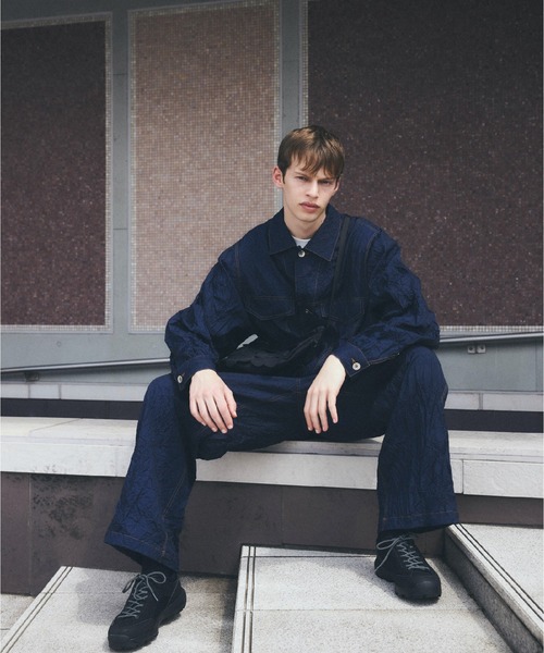 ナイロンジャケット 「YDOT」WRINKLE NYLON TT JACKET メンズの画像