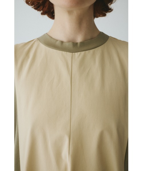 HeRIN.CYE ワンピース 半袖 Round form dress ラウンドフォルムドレス