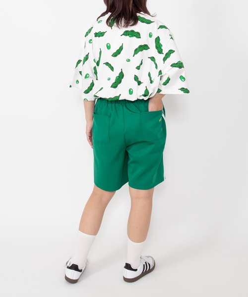 PUNYUS（プニュズ） パンツ フードジャージショートパンツ レディース