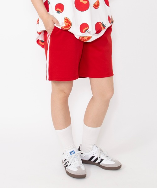 PUNYUS（プニュズ） パンツ フードジャージショートパンツ レディース