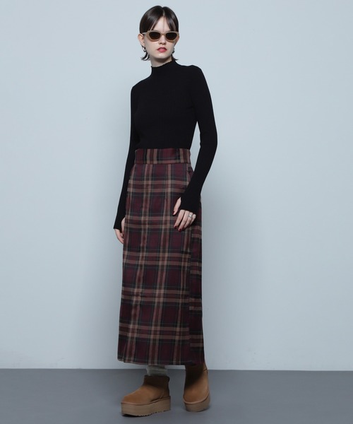 「ROSE BUD」 サロペットスカート ONE SIZE ブラウン レディース_画像6