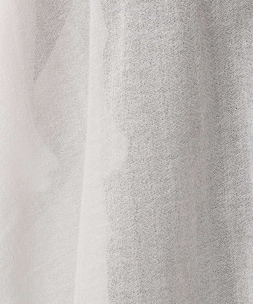 tシャツ シアーショートプルオーバー レディースの画像