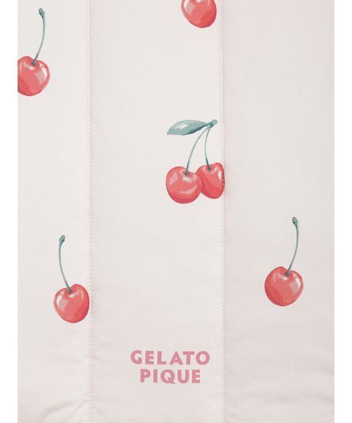 【定価25000円】gelato pique フルーツ柄 キルトケット 敷パッド gelato pique Sleep ベッド 寝具 「Sleep」「接触冷感」フルーツ柄敷き