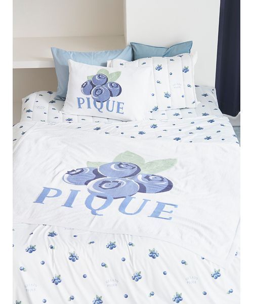 gelato pique フルーツ柄 接触冷感 キルトケット 敷パッド シングル gelato pique Sleep ベッド 寝具 「Sleep」「接触冷感」フルーツ柄敷き