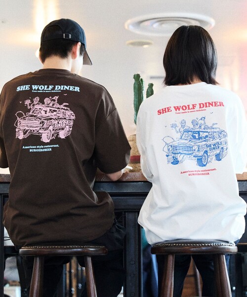 FREAK'S STORE（フリークスストア） tシャツ 限定展開 SHE WOLF DINER