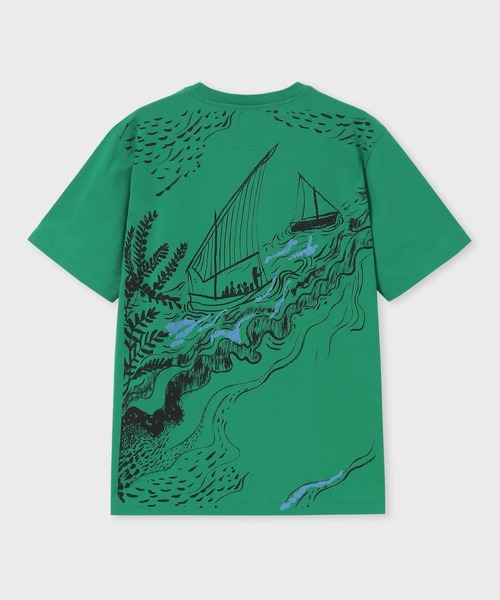 Paul Smith（ポール・スミス） tシャツ サマートラベルドローイング