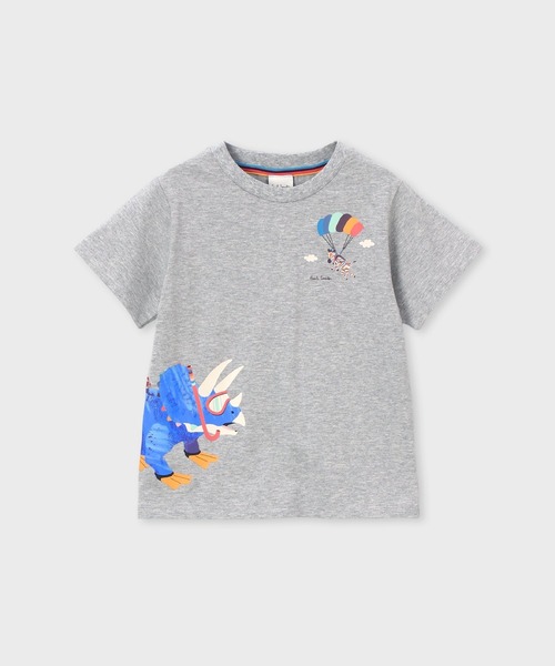 Paul Smith JUNIOR tシャツ ボーイズ マリンダイナソー Tシャツ