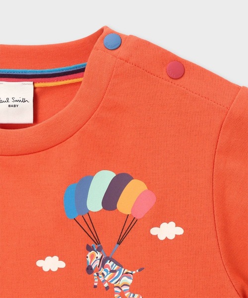 Paul Smith JUNIOR tシャツ ボーイズ マリンダイナソー Tシャツ