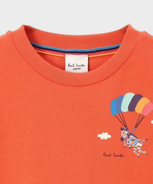 Paul Smith JUNIOR tシャツ ボーイズ マリンダイナソー Tシャツ