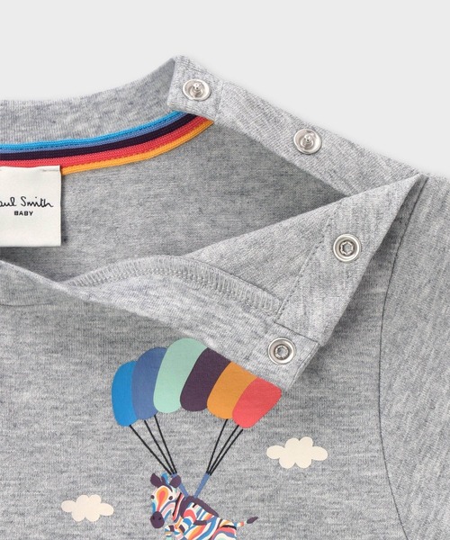 Paul Smith JUNIOR tシャツ ボーイズ マリンダイナソー Tシャツ