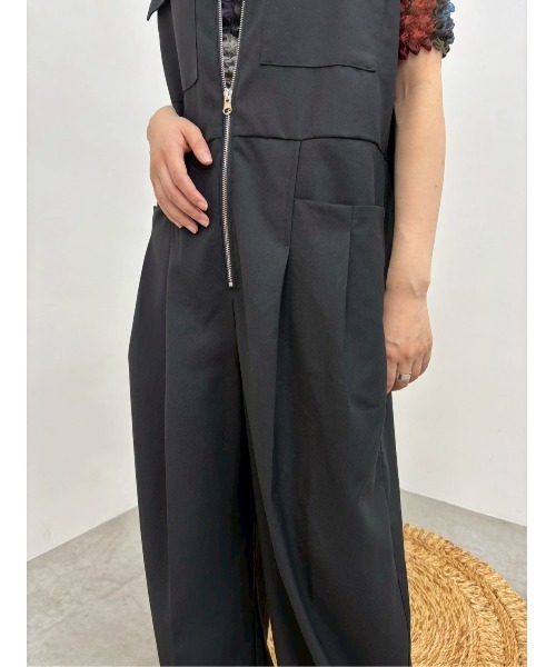 MIDVEIN（ミッドヴェイン） サロペット オーバーオール Zip jumpsuit
