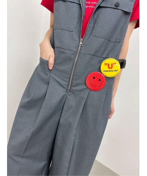 MIDVEIN（ミッドヴェイン） サロペット オーバーオール Zip jumpsuit