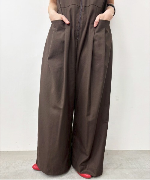 MIDVEIN（ミッドヴェイン） サロペット オーバーオール Zip jumpsuit