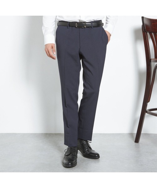 SUIT SELECT セレモニースーツ スラックス 「すぐ着られる裾上げ済仕様