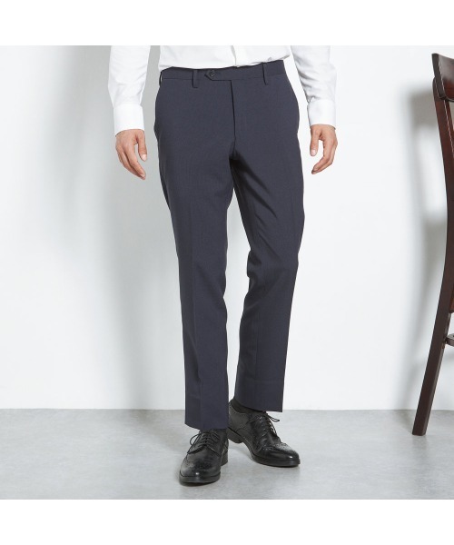 SUIT SELECT セレモニースーツ スラックス 「すぐ着られる裾上げ済仕様