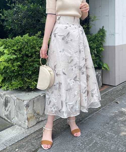 「natural couture」 フレアスカート FREE ブラック レディース_画像4