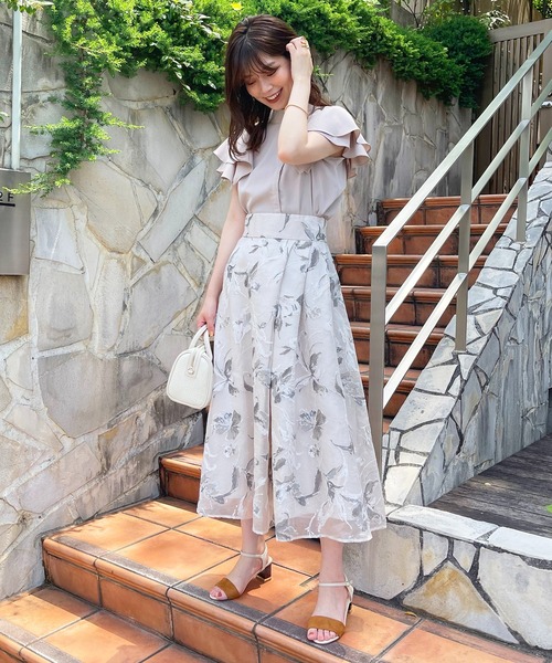 「natural couture」 フレアスカート FREE ブラック レディース_画像5