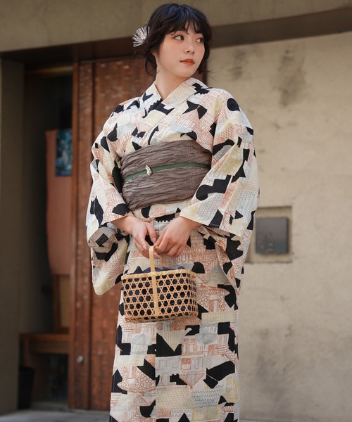 utatane 浴衣 選べる浴衣3点セット ひよこ商店オリジナル レディース