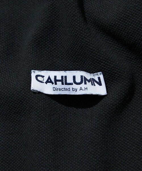 CAHLUMN（カウラム） 半袖ポロシャツ - ブラック メンズ : ZOZOTOWN 