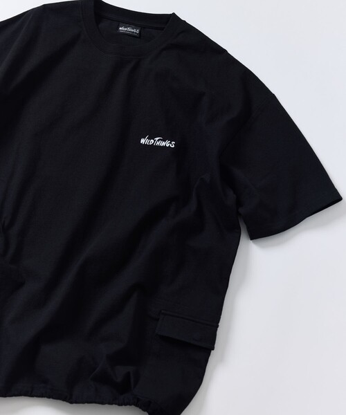 「FREAK'S STORE」 半袖Tシャツ LARGE ブラック メンズ_画像9
