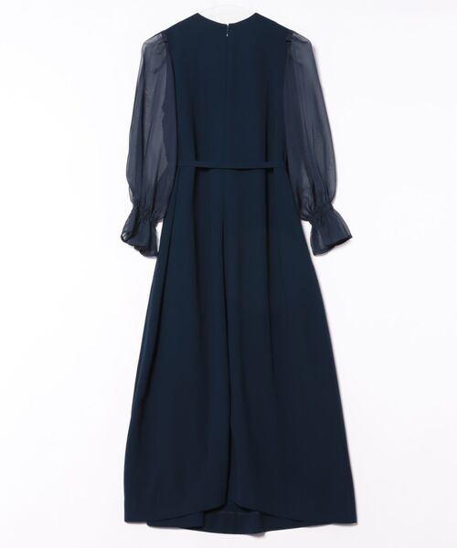 「PREFERIR」 長袖ワンピース LARGE ブラック レディース_画像2