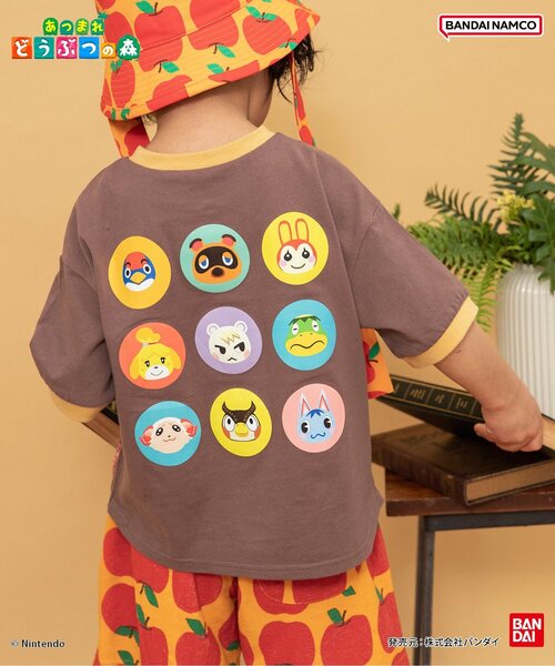 BREEZE(ブリーズ) tシャツ あつまれ どうぶつの森 リンガーTシャツ BREEZE(ブリーズ) tシャツ あつまれ どうぶつの森 リンガーTシャツ