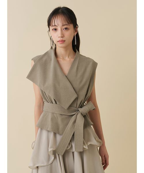 SNIDEL（スナイデル） コート アウター デザインジレ レディース