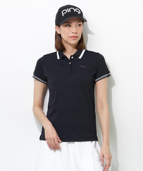 新品PING ピン　セットアップ　半袖ポロシャツ　スウェットスカート Lサイズ PING（ピン） ポロシャツ ポロ 「PING APPAREL」スーパーシェルター06