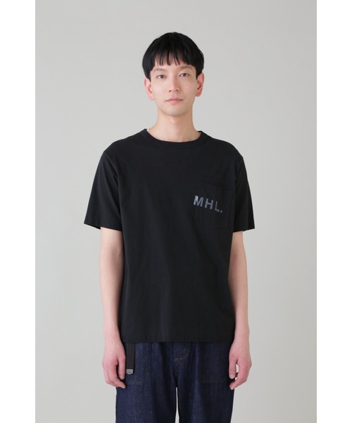 MHL．半袖Tシャツ MHL.（エムエイチエル） 半袖Tシャツ MEDIUM ホワイト メンズ