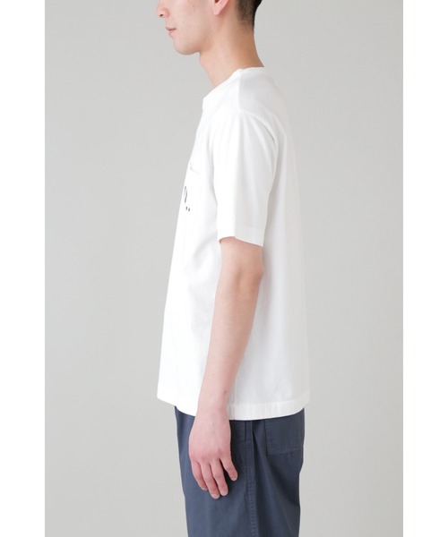 MHL.（エムエイチエル） 半袖Tシャツ MEDIUM ホワイト メンズ