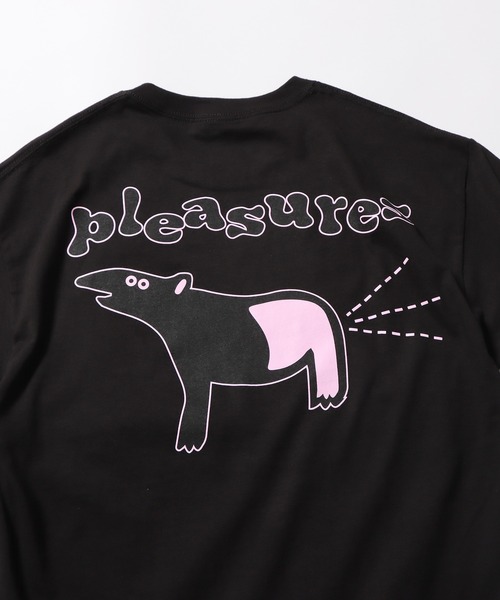 「PLEASURES」 半袖Tシャツ L ブラック メンズ_画像4