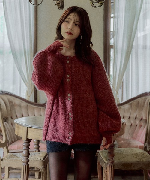 mideal（マイディール） アンサンブル spangle knit ensemble