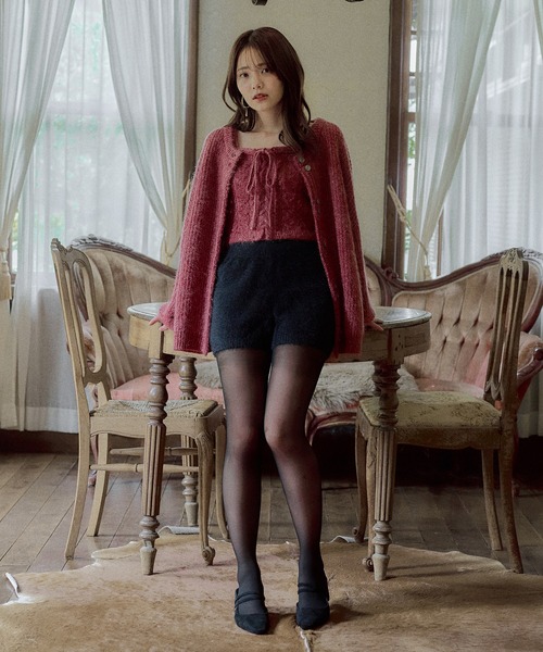 mideal（マイディール） アンサンブル spangle knit ensemble