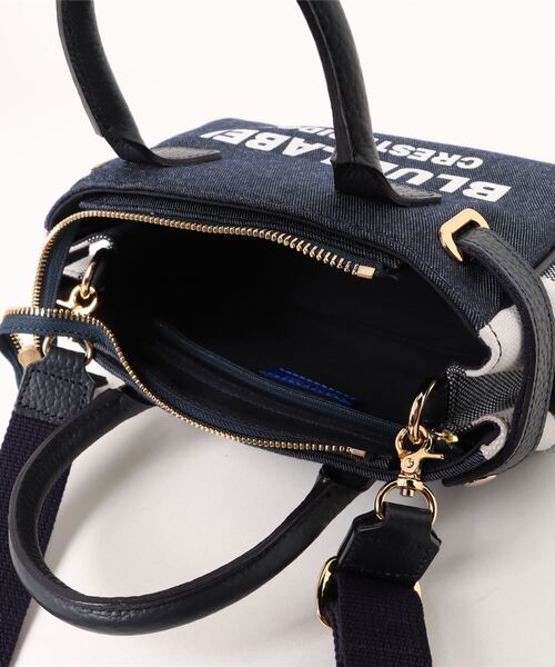「BLUE LABEL CRESTBRIDGE」 2WAYバッグ FREE オフホワイト レディース_画像6
