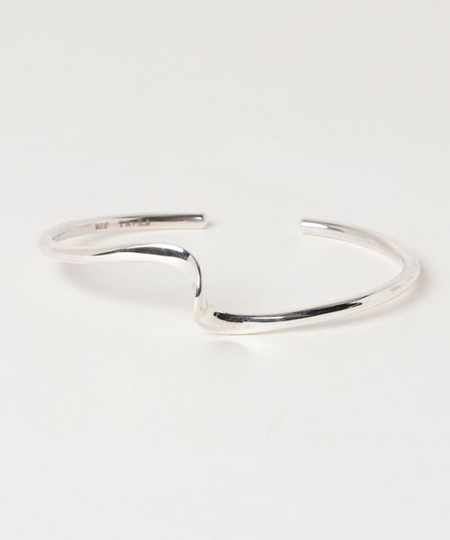 バングル 「YArKA/ヤーカ」silver925 twist design bangle 「emk」/ツイストデザインバングル「エンク」の画像