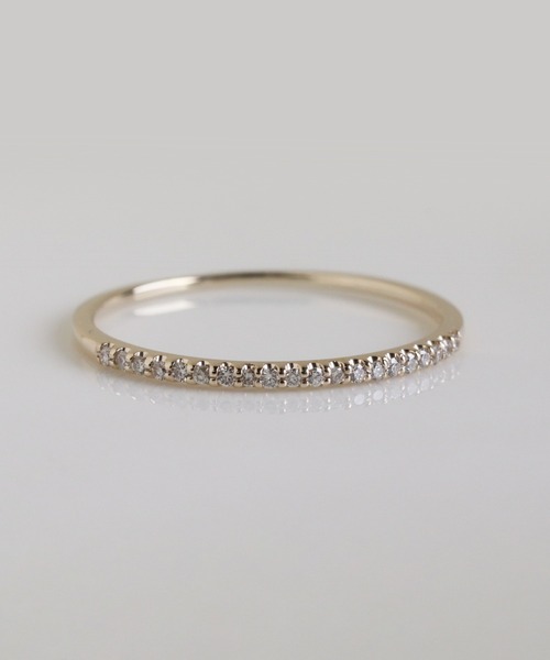 cui-cui（キュイキュイ） 指輪 リング ダイヤモンド ハーフ