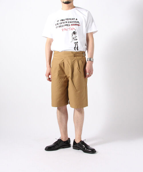 GLOSTER（グロスター） ハーフパンツ ワイドパンツ パンツ 短パン