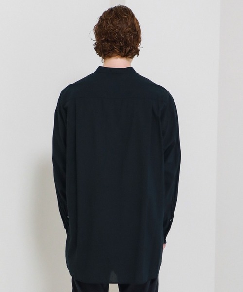 24H限定 シャツ BAND COLLAR LONG SLEEVES SHIRT ZOZOTOWN PayPayモール店 - 通販 - PayPayモール ブラウス 大人気在庫