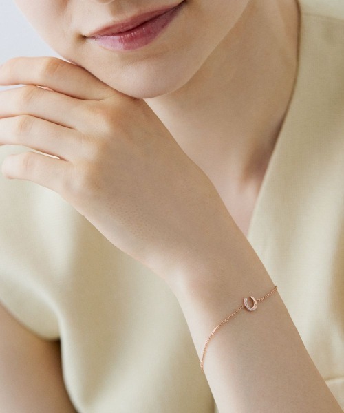 大人気★Canal 4℃ シルバー ブレスレット★馬蹄モチーフ 上品 大人気☆Canal 4℃ シルバー ブレスレット☆馬蹄モチーフ 上品