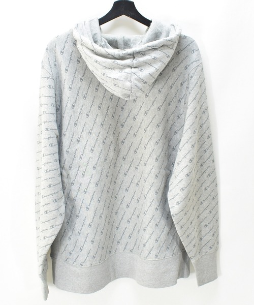 ※希少美品 Champion REVERSE WEAVE 総ロゴ パーカー Champion パーカー 「Champion」REVERSE WEAVE 無地ジップ