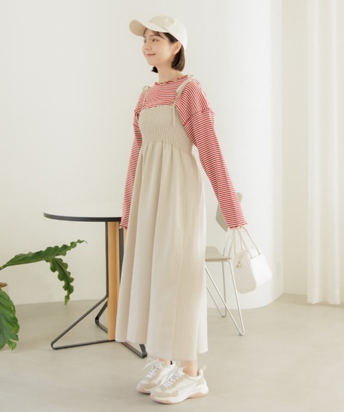 flower（ファッション） ワンピース ナチュラルキャミワンピース