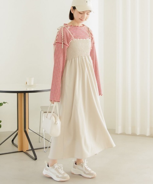 flower（ファッション） ワンピース ナチュラルキャミワンピース