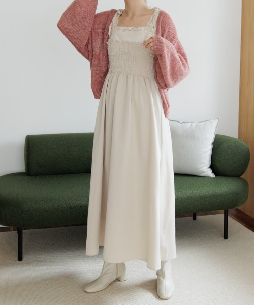 お買い得品✨ナチュラルバイフォクシー♪40♪L♪キャミソールワンピース 楽天市場】aimoha 新作 キャミソールワンピース 韓国