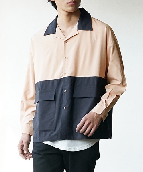 ボーリングシャツ オープンカラーシャツ MinoriTY シャツ ボーリングオープンカラーシャツ メンズ