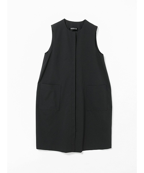 mizuiroind（ミズイロインド） ベスト ジレ フロントフライコクーン