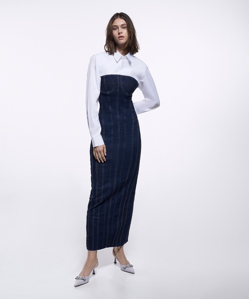 CHARLES ＆ KEITH パンプス スクエア クリスタルポインテッド