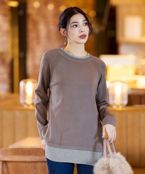 BEIGE 洗えるニット セール】 【洗える・抗菌防臭】VISCOSE STRETCH サマー ニット